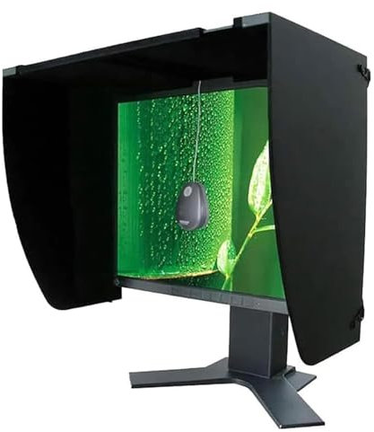 Monitor Hood Sunshade, 27-Zoll-Desktop-Computer-Monitor-Haube, Effektive Licht-Blockierung Und Dreiseitigen Umliegenden Design, Faltbares Design Und Bietet Privatsphäre Und Schutz, Für Haus, Büro