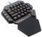 SHRGOMPIT Teclado mecánico for Juegos RGB de una Mano, pequeño, 35 Teclas con reposamanos y retroiluminación LED RGB.