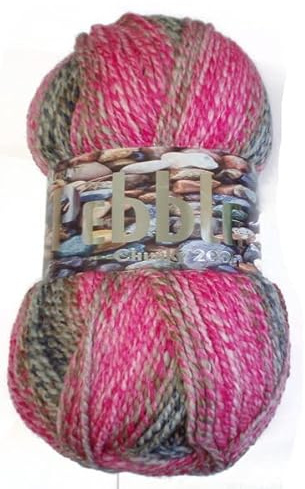 Woolcraft Pebble Chunky Yarn (Tropical Twist 8279)