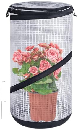 Pflanzenabdeckungen Frostschutz 59,4 x 29,5 cm Faltbarer Stoff Mit