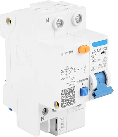 Disjoncteurs miniatures, circuit courant résiduel DZ47LE-32 1P + N C32 RCCB 30mA 230V