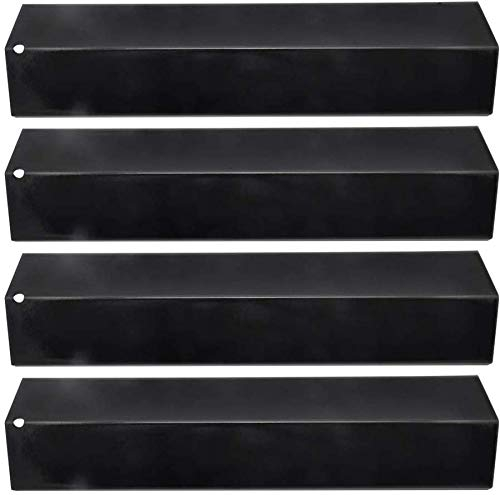 LOKHING 92311 (4 Pezzi) Piastra di Ricambio per Grill a Gas in Porcellana Piastra riscaldante in Acciaio per Sochef, Campingaz, Broil-Master, CCLIFE e Altre Griglie Modello