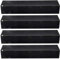 LOKHING 92311 (4 Pezzi) Piastra di Ricambio per Grill a Gas in Porcellana Piastra riscaldante in Acciaio per Sochef, Campingaz, Broil-Master, CCLIFE e Altre Griglie Modello
