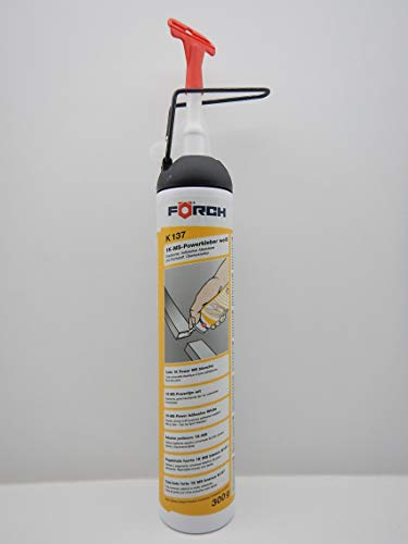 FORCH POWERKLEBER 1K MS WEIß K137 ALLESKLEBER Karosserie DICHTSTOFF (1)
