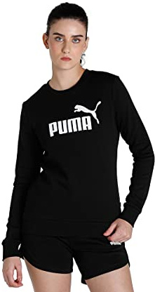 PUMA Ess Logo Crew Tr Sudadera Mujer