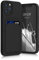 kwmobile Case Compatible with Apple iPhone 12 / iPhone 12 Pro Case - TPU Phone Cover with Credit Card Holder - Black