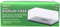 Greenlight 55025-2 Acryl-Vitrine mit schwarzem Kunststoffsockel f r Modellautos im Ma stab 1:64