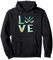 Funny Girls Hockey Gifts Womens Ice Hockey Love Ice Hockey Pullover Hoodie