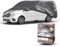 WALSER Abdeckplane Auto All Weather Basic, Abdeckplane wasserdicht Größe 13 grau, 100% wetterfeste Transporter Abdeckplane kompatibel mit VW T4/T5/T6, Ford Tourneo, Opel Vivaro, Mercedes Vito/Viano