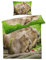 MOBEITI Capybara Bettwäsche 140x200, 3D Tiere Wendebettwäsche, Weiche Kuschelige Mikrofaser Bettbezug Set 2teilig, 1 Kissenbezug 70x90, mit Reißverschluss