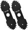 638006008 Lawn Mower Edger Blade with Teeth Compatible with Ryobi Edger RY13050 RY13050A RY15518 RY40030, Homelite Black Max Edger, 8-3/4 Length 1 Center Hole, Replaces 638006007,2-Pack