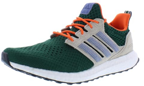adidas Ultraboost 1.0 Mens Shoes Size 9, Color: Green/Taupe/Orange