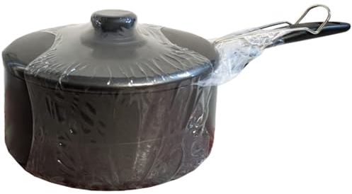 8 Inch Master Cook DEEP Fat Fryer Set | 20 CM 3PC Non-Stick CHIP PAN | Steel | New | Pot + LID & Basket | Home | Kitchen | Professional | Food | Cooking | Chef | UK Free P&P