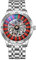 DAXIAOYU Drehbares Zifferblatt mechanische Uhren für Herren Luxus hohl Skelett Trendy Automatikuhr Wasserdicht Leuchtende Persönlichkeit Armbanduhr, Silber-Stahl, Luxuriös