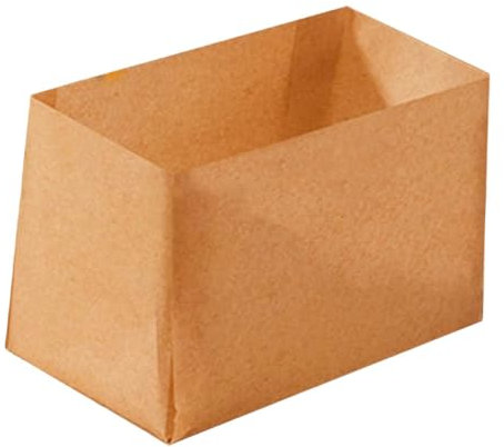 MagiDeal 200x de papel para hornear pasteles, accesorios para freidoras de aire, barbacoas, uso doméstico, vaporera, MarrÓn