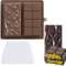 molde chocolate dubai, molde de silicona para chocolate, molde hondo de silicona para tabletas de chocolate, para hornear dulces de chocolate y decorar tartas