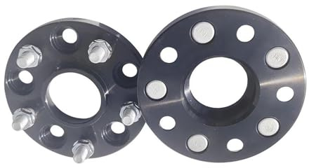 Adaptateur D'entretoise Roue Elargisseur Voie Entretoise Roue En Métal Forgé 15 Mm Pour Toyota Pour RAV4 Pour Highlander (véhicules Tout-terrain) Entraxe 5x114,3 5x4,5 | 60,1 CB | 12 boulons 1,5