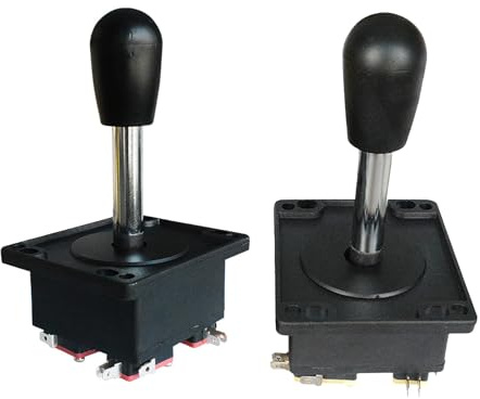 Strong 8 Way Game Stick Switchable to 4 Way Mode Using Microswitches Simple to Operate for Precise Game Control Compatible Joystick
