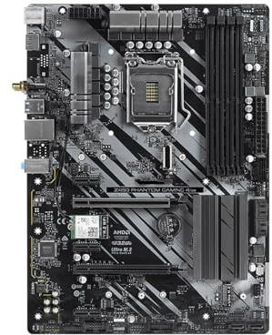 Scheda madre Scheda madre Fit For ASRock Z490 PHANTOM GAMING 4/AX Supporta i9-10900F i7-10700K i5-10400F 10600K i3-10100F CPU 4xDDR4 3200Mhz M.2 ATX