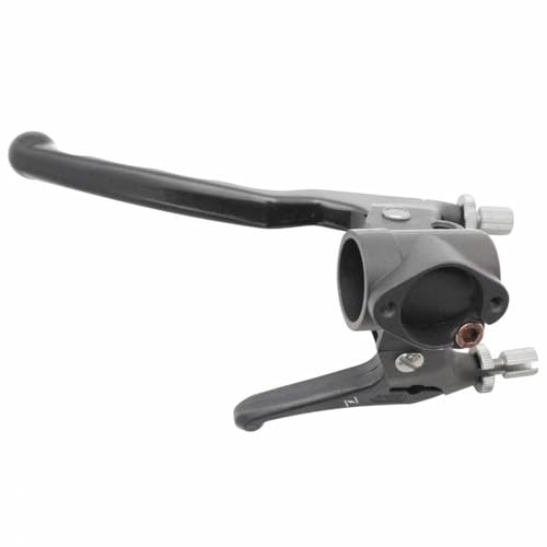 DOMINO Poignee De Frein Adaptable PEUGEOT 103 SPX-RCX Gauche Alu Noir Avec Starter Gauche