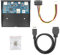 chenyang USB-C & USB 3.0 HUB 4 Ports Front Panel to Motherboard 20Pin Connector Cable for 3.5 Floppy Bay