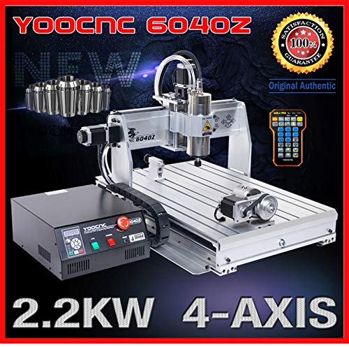 Porta USB 6040 2.2KW router cnc incisione macchina fresatura e foratura intaglio macchina + finecorsa
