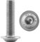 Linsenkopfschrauben mit Flansch und Innensechskant M8x16 Edelstahl (20 Stück) Linsenkopf Flachkopfschrauben FASTON®