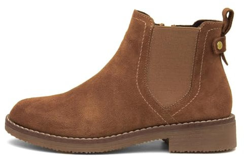 Hush Puppies Womens Maddy Chelsea Boot, Tan, 4 UK
