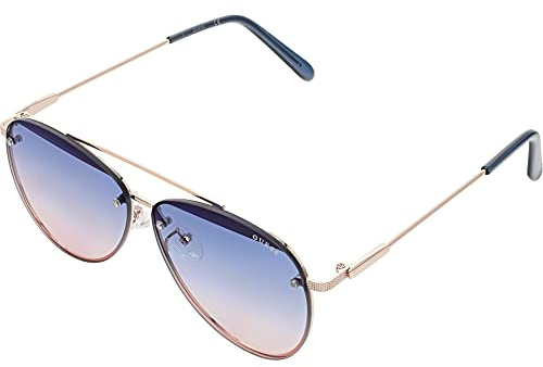 GUESS GF0386 Shiny Rose Gold/Gradient Blue One Size