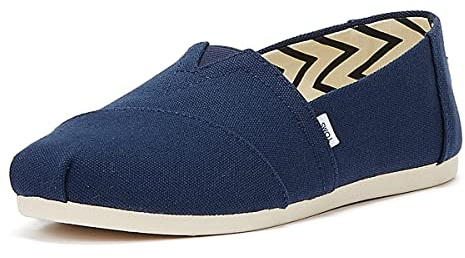 Toms Damen Alpargata aus Recycelter BaumwolleFlache Slipper