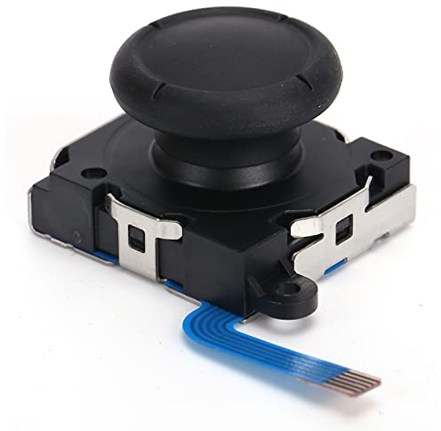 Controller Joystick Replacement,Analog Joystick Thumb Sticks Button Module,Replacement Thumbsticks for Switch Joycon/Lite Controller,Durable and Comfortable to Use(black)