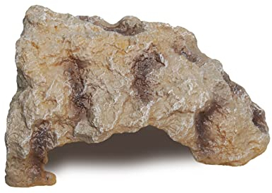 Reptiliengestein Reptilienversteck Höhle Versteck Terrarium Habitat Dekor Ornament für kleine Eidechsen Schlange Schildkröte Frösche Amphibien klein