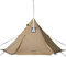 FireHiking Hot Tent 2-4 Personen Wasserdichtes Tipi Zelt mit Ofenloch und halbem Innennetz Zelt