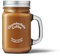 Chamberlain Coffee Cold Brew Mason Jar - 16 Oz Square Jar Drinking Glass with Handle - Cold Brew, Iced Coffee & Matcha Mug