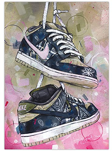 JosHoppenbrouwers Dunk Low Travis Scott Poster 42 x 29,7 cm (A3)