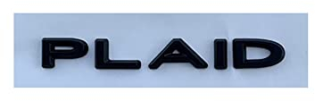 TW PREMIER Auto Hintere Abzeichen Buchstaben Aufkleber, Für Plaid Kofferraum extern schmücken Zubehör,B