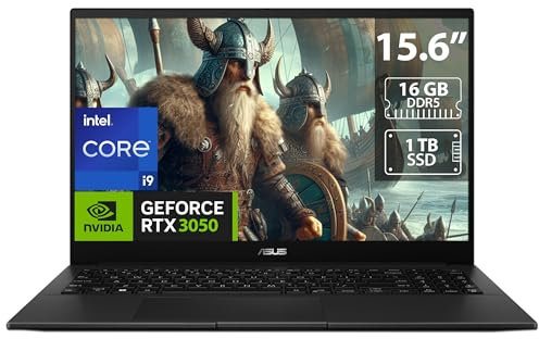 ASUS Q540VJ Q540VJ Gaming Laptop, Display OLED da 15,6, Intel Core i9-13900H fino a 5,4GHz, 16GB RAM, SSD NVMe 1TB, RTX 3050, HDMI, DisplayPort tramite USB-C, Wi-Fi, Bluetooth, Windows 11 Home