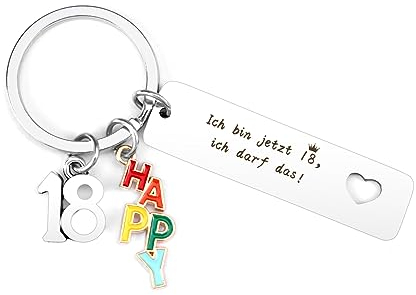 Beste Freundin Geschenke,18.Geburtstag Mädchen,Sohn Geschenke,Geschenk für Tochter,18.Geburtstag Junge,18.Geburtstag,freund Geschenk,Coole Geschenkideen 18 Geburtstag,Geschenk Beste Freundin