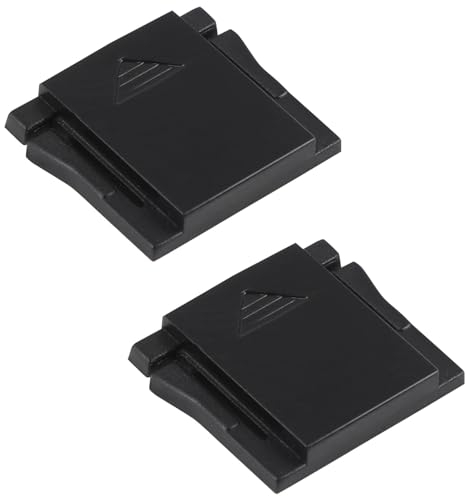 Lot de 2 Couvre-Griffe pour Appareil Photo, Cache Griffe pour Appareil Photo Capuchons de Protection pour Sabot Compatible avec Canon EOS Nikon Panasonic Pentax K Olympus Evolt Fujifilm X