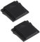 Lot de 2 Couvre-Griffe pour Appareil Photo, Cache Griffe pour Appareil Photo Capuchons de Protection pour Sabot Compatible avec Canon EOS Nikon Panasonic Pentax K Olympus Evolt Fujifilm X