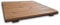 SUNWOOD Pedana doccia 60x60 cm in legno Thermo-Wood interno/esterno, con piedini antiscivolo