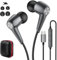 USB C Earbuds Wired Headphones with Microphone for Samsung Galaxy Z Flip Fold 6 5 S24 Ultra S23 FE S22 S21 Type C in-Ear Noise Canceling Sport Headset for iPhone 16 Pro Max iPad Oneplus Pixel 8 7 6