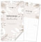 Lebenskompass® Geburtstagskalender Bloom 28 x 12cm - Wandkalender Jahresunabhängig - immerwährender Kalender für Geburtstage & andere Termine - Dauerkalender