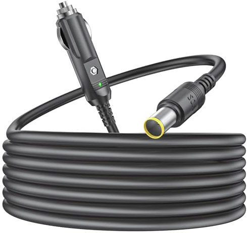 Car Charger for BLUETTI Car Charging Cable EB3A EB70 EB70S Portable Power Station Power Adapter 6.6 Feet 16AWG Charging Cord with DC 8MM Input Port