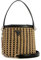 GUESS Atalia Crossbody Bucket Bag Natural/Black