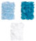 Netuno 450 Stück Deko Federn Blau Türkis Weiß BLUE TURQUOISE WHITE 30g Flaumfedern Schmuckfedern Vogelfedern Bastelfedern Natur für DIY Basteln Dekoration Ostern Weihnachten Dekofigur
