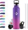 Gourde Isotherme 750ml, Bouteille Isotherme Double Paroi, Bouteille d'eau sans BPA, Étanche et Réutilisable, Gourde Inox avec Paille, Gourde pour l'École, Cyclisme, Bureau, Extérieur, Camping