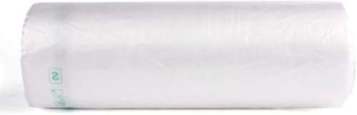 Sacchetti Plastica Trasparente 30×40cm 1 KG Senza Disegno Rotolo Resistenti Idonei Per Alimenti Frutta Verdura Pane Snack Mercato Commercio Negozio Supermercato Plastica
