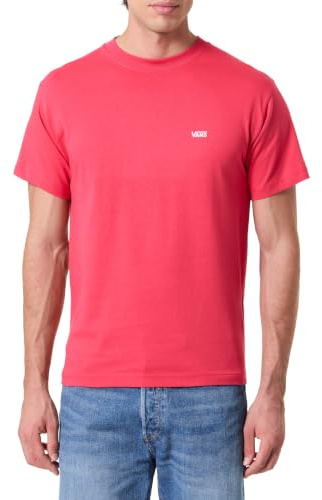 Vans Herren Logo-T-Shirt Für Die Linke Brust, Black