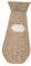 Cabilock Vase De Sol Décoration De Mariage Grands Vases pour Le Sol Décor Esthétique Pot à Fleurs Grands Vases à Poser Au Sol Arrangement Artificiel Floral Tissé Vase Rustique Faux Paille